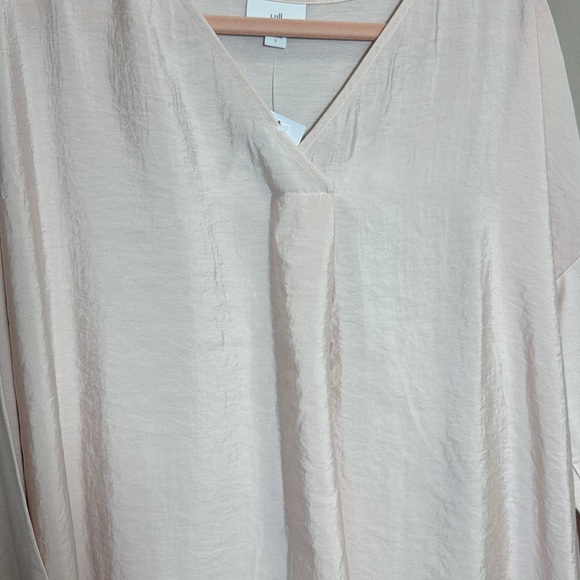 J.Jill Women’s Top, Size Large, Bisque Pink Relaxed V-Neck, NWT - Picture 5 of 9